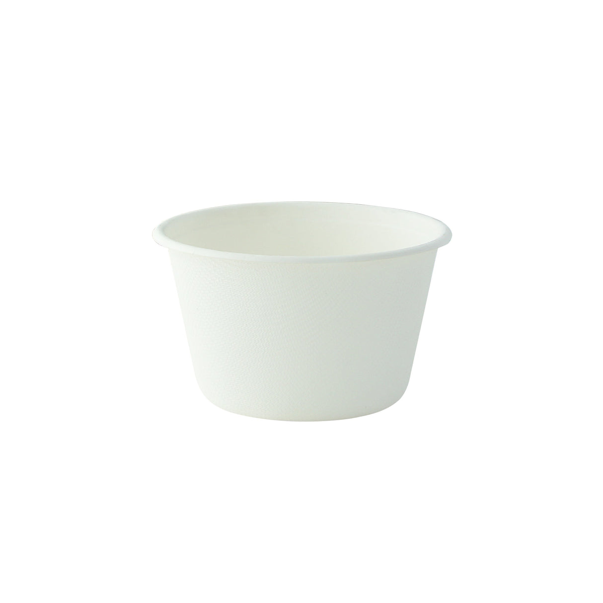 Bowls, Take-Out, 8.5 Ounces, Sugarcane, White, 3.7 Inch,1 - 1000 COUNT