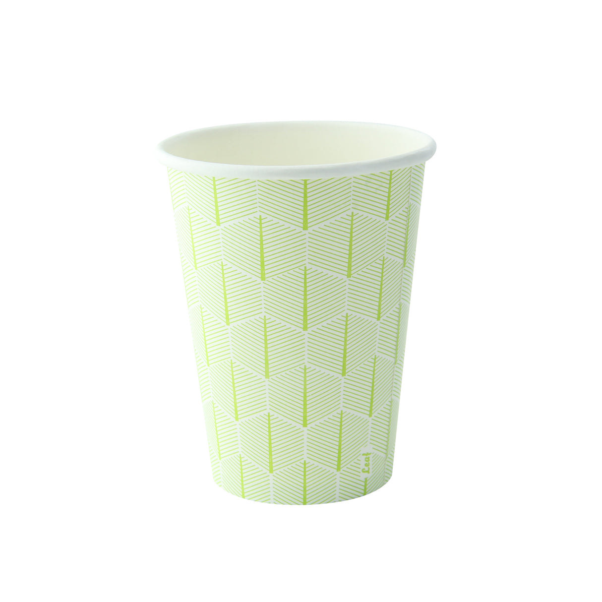 Cups, 12 Ounce, Paper, Leaf Design, 4.4 x 2.4 x 3.5 Inch,1 - 1000 COUNT