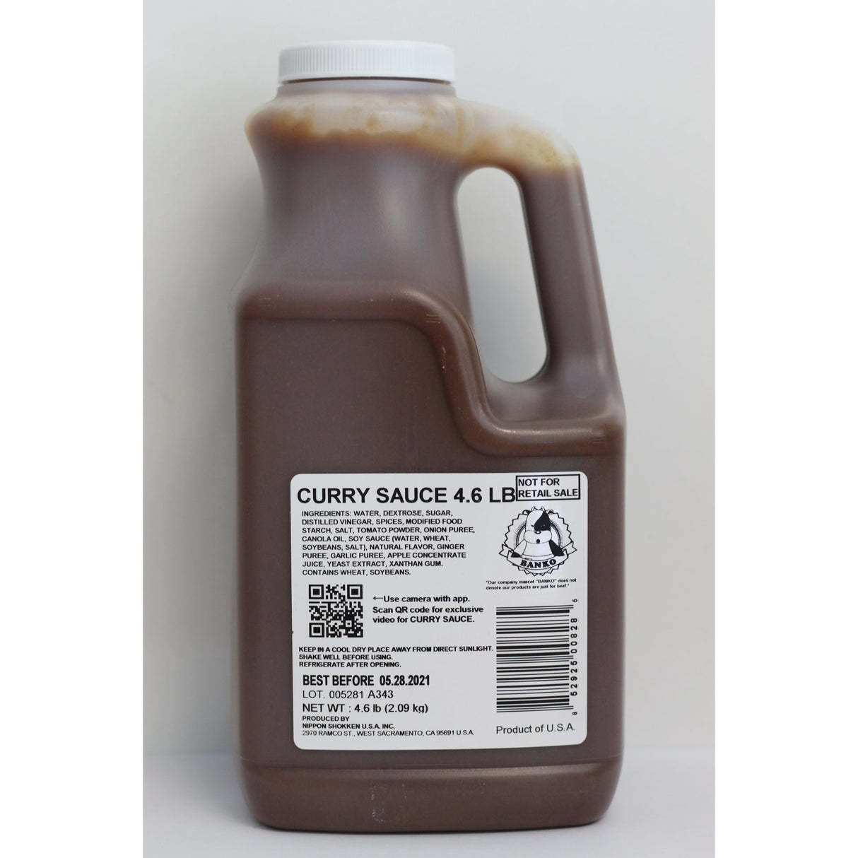 Sauce, Curry,6 - 4.6 POUND