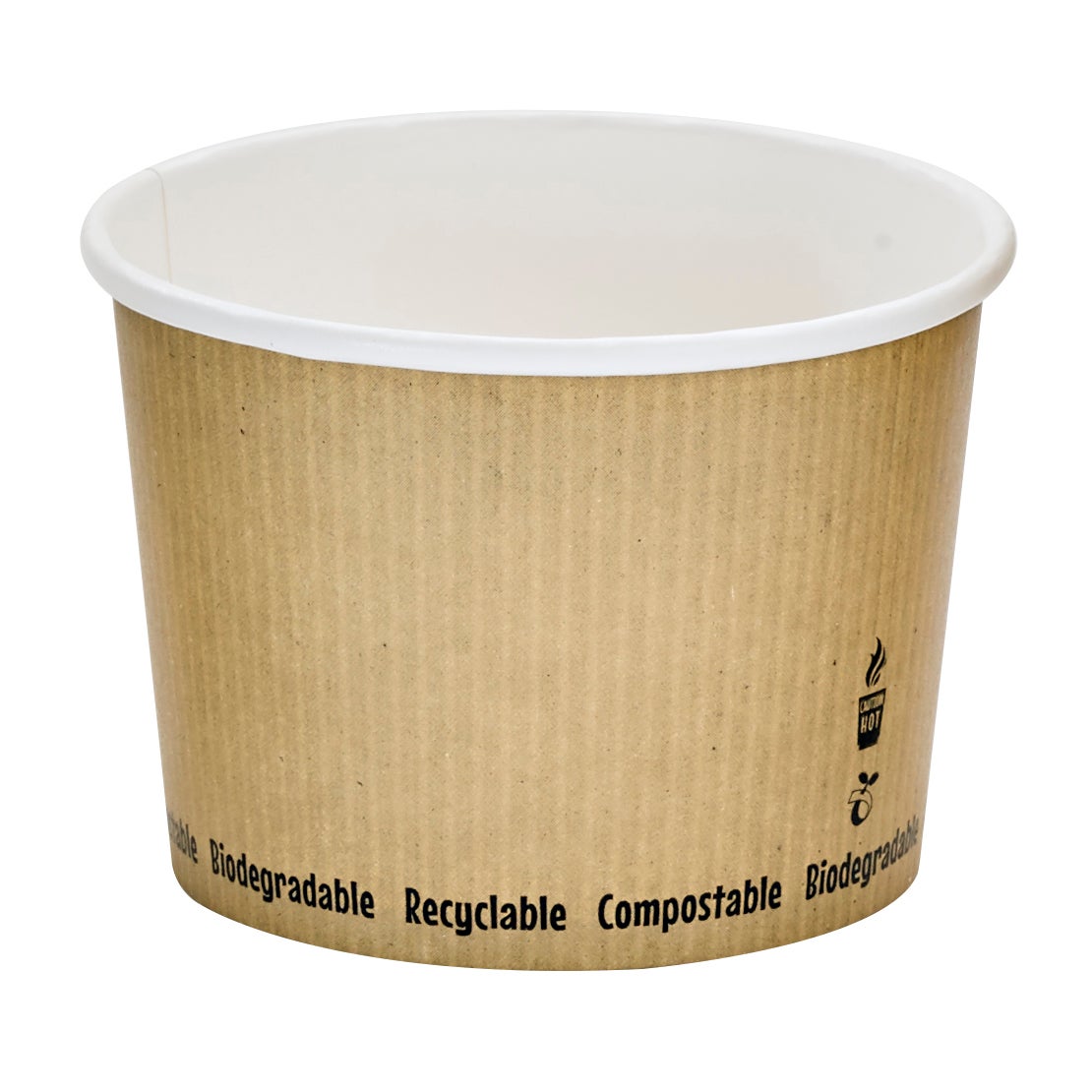 Cups, Soup, 16 Ounce, 4.5 x 3.1 Inch, Biodegradable & Compostable,20 - 25 COUNT