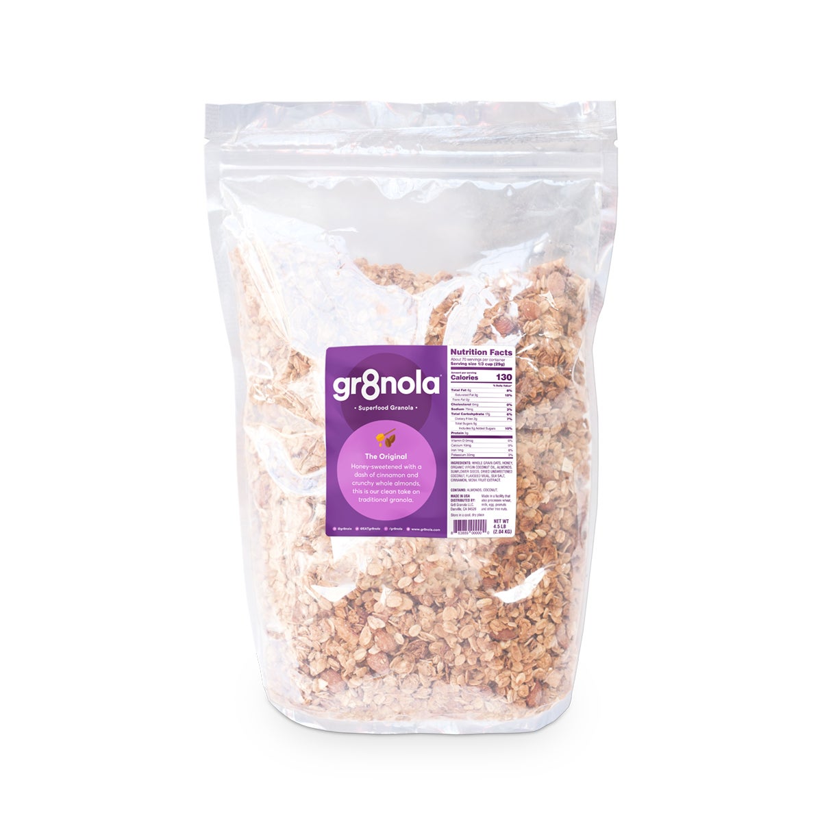 Granola, Original, Bulk,2 - 4.5 POUND