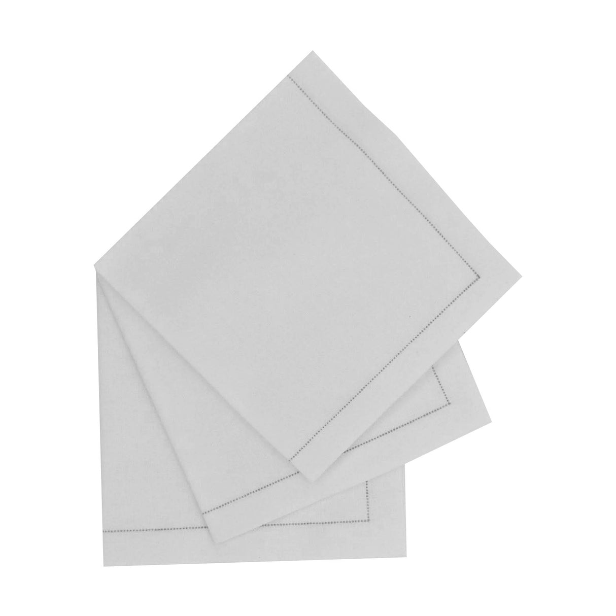 Napkins, Cocktail, Cotton, Cream, 7.9 x 7.9 Inch,10 - 20 COUNT