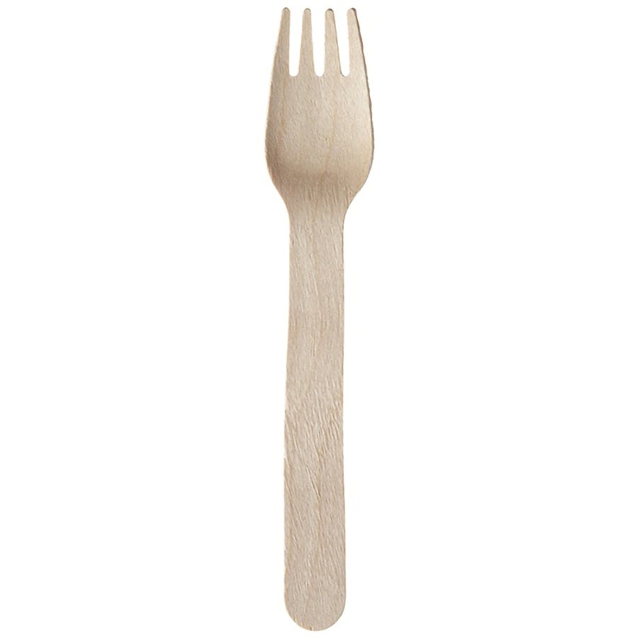 Forks, 6.22 Inch, Wooden,12 - 24 COUNT