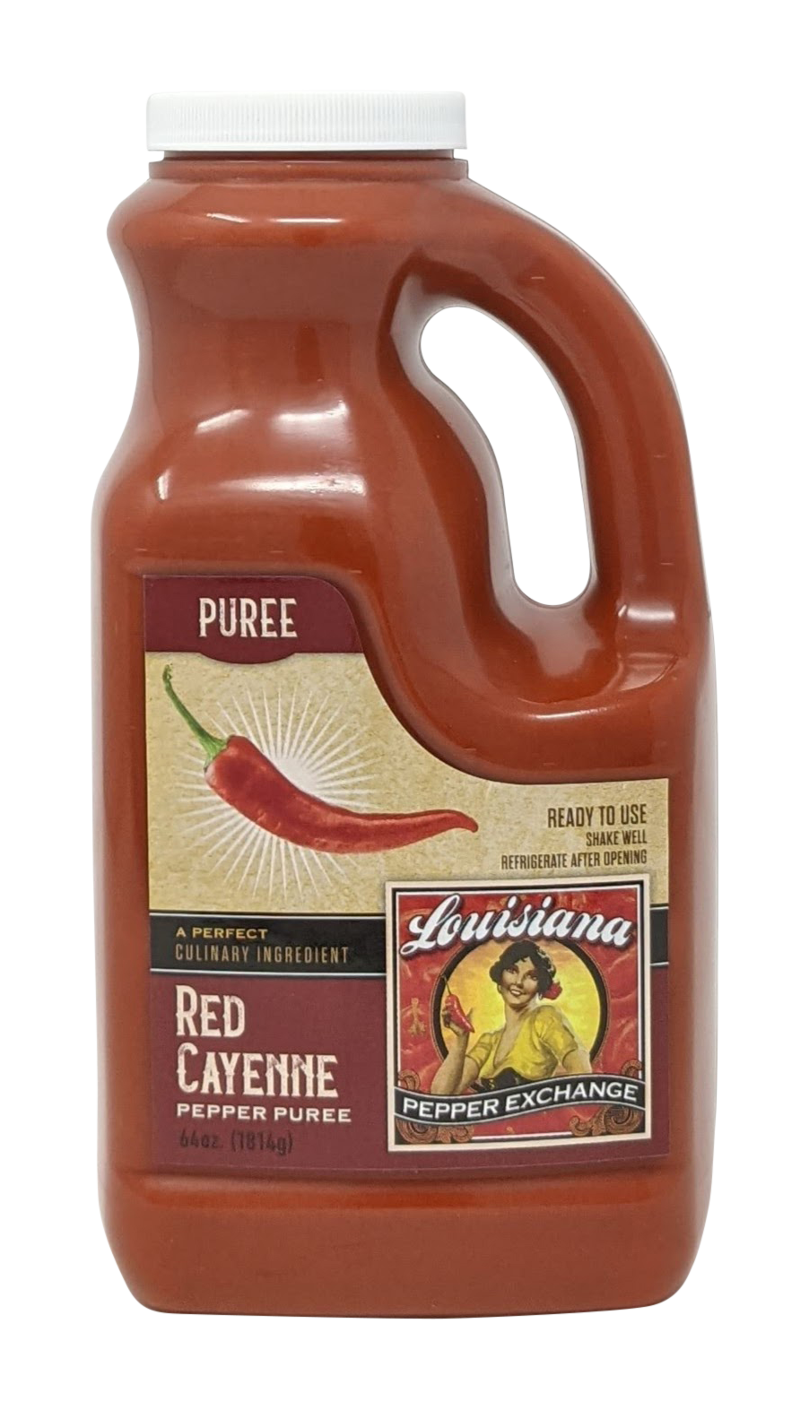 Puree, Cayenne Pepper,1 - 64 OUNCE