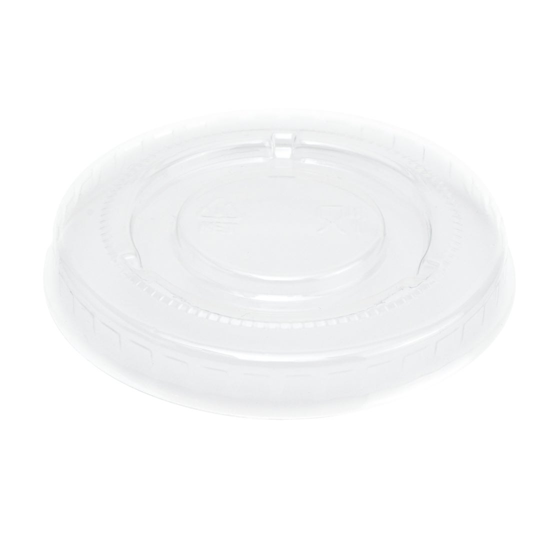 Lids, Flat, Plastic, Clear, Round, for 2 Ounce Portion Cups,1 - 2000 COUNT