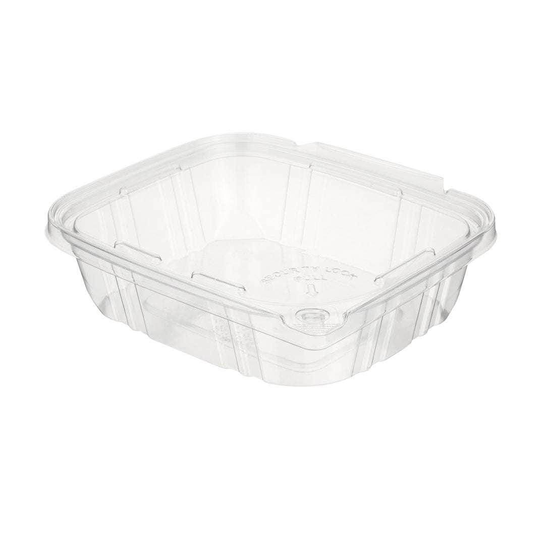 Boxes, 24 Ounce, Plastic, Clear, 6.50 x 4.50 x 2 Inch, Rectangular, Hinged, Tamper-Evident,1 - 100 COUNT