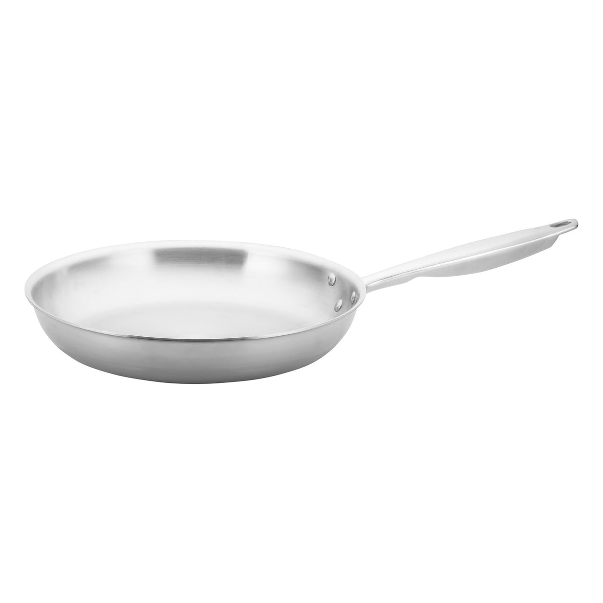 Pan, Fry, 12 Inch, Tri-Ply Stainless Steel,1 - 1 EACH