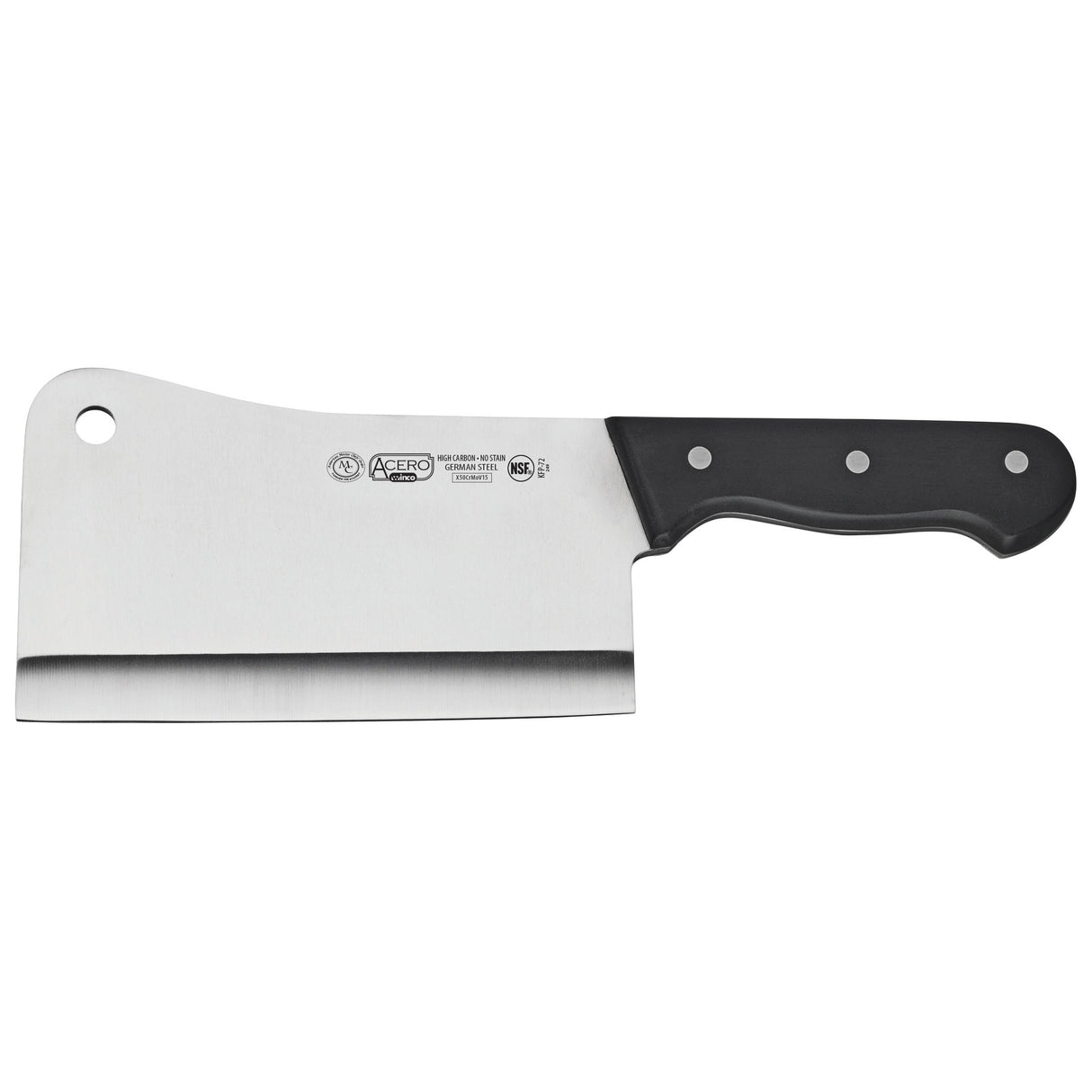 Cleaver, 7 Inch, Steel, with Hanging Hole, 7 Linear Inch,1 - 1 EACH