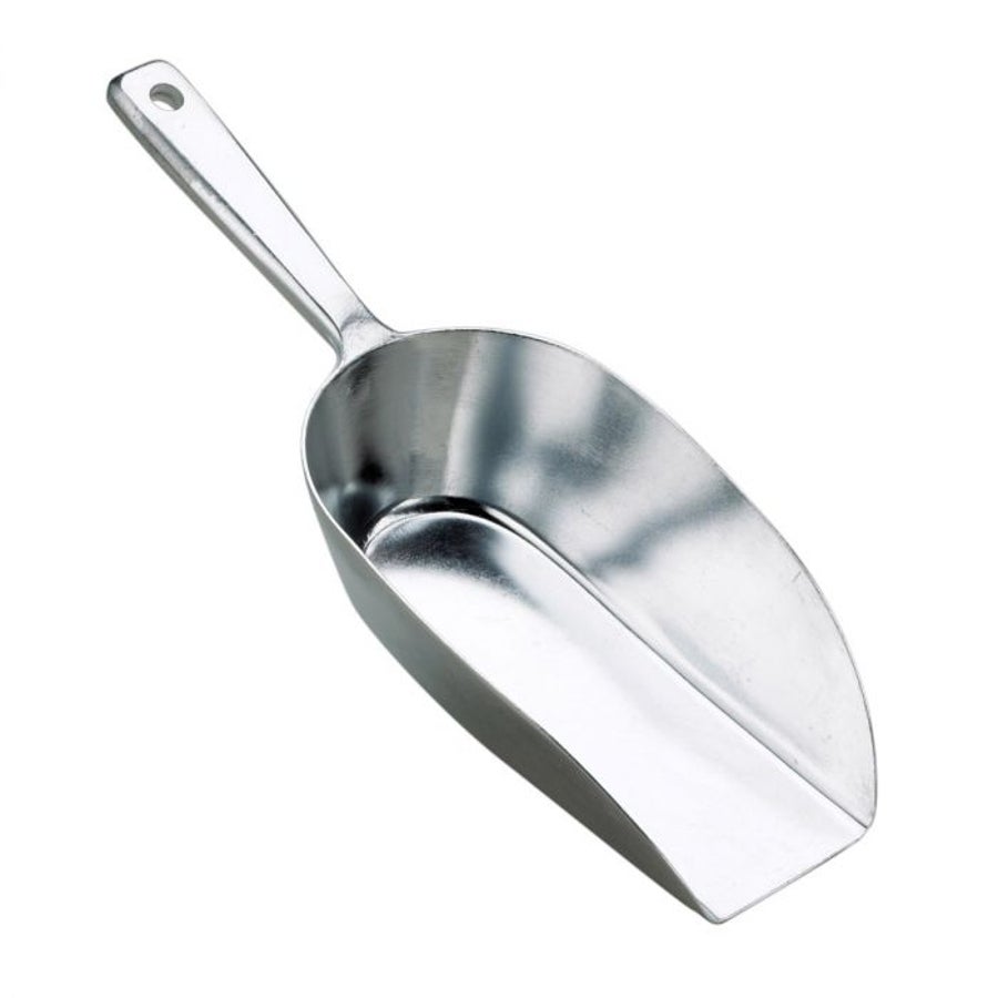 Scoops, Food, 9.75 Inch, Aluminum,12 - 1 EACH