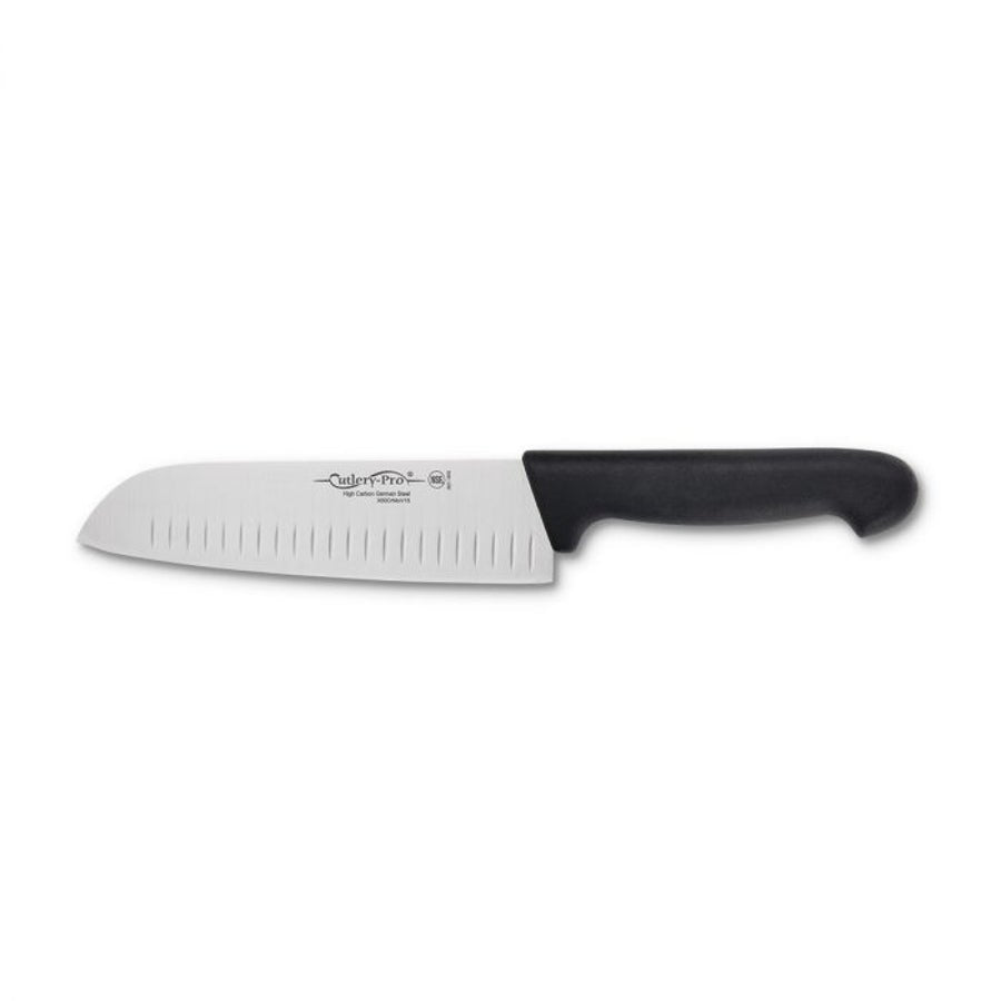 Knife, Santoku, 7 Inch, Granton Edge, with Soft-Grip Handle, 7 Linear Inch,1 - 1 EACH