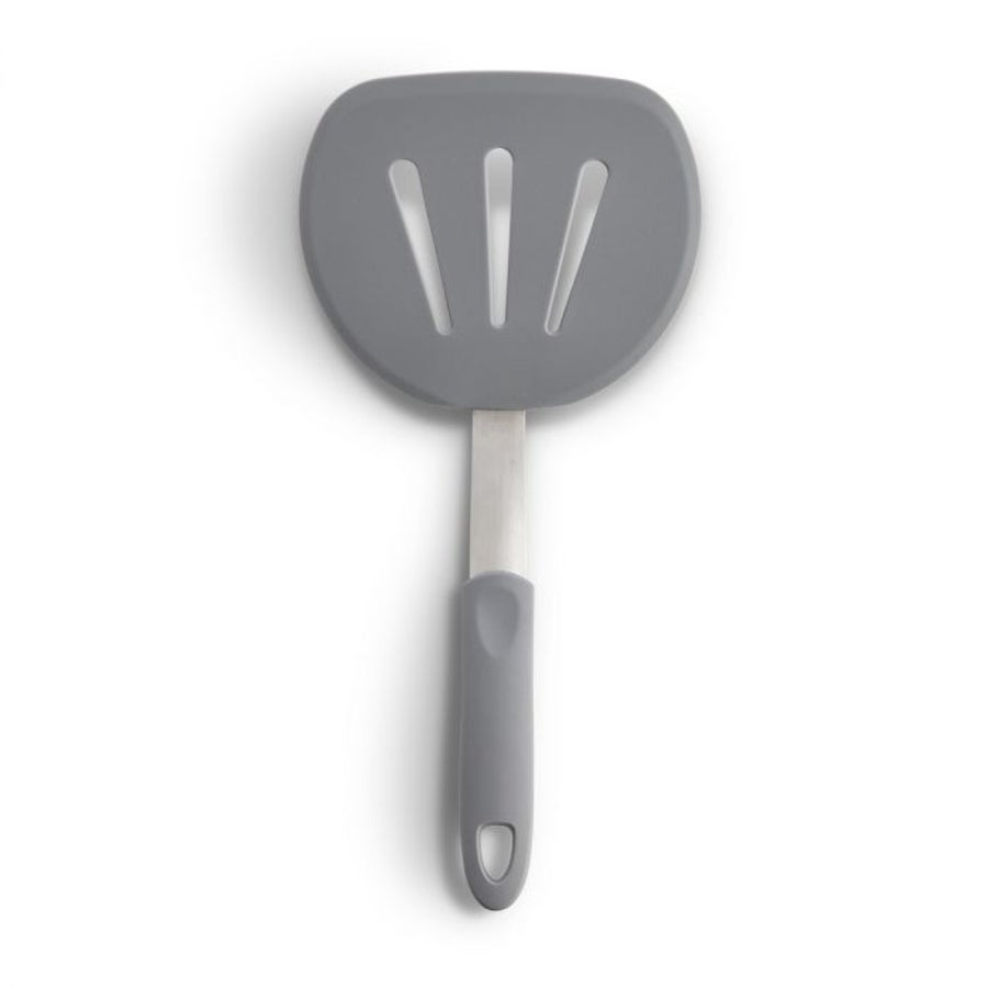 Spatulas, Wide Slotted, Silicone, Non-Stick,6 - 1 EACH