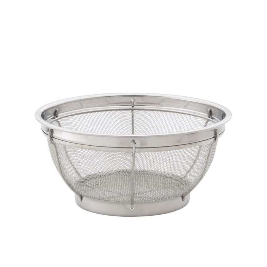 Colanders, Round, 10 Inch, Stainless Steel Mesh, 10 Linear Inch,6 - 1 EACH