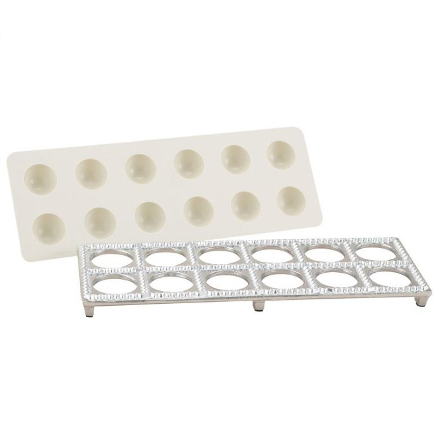 Maker, Pasta, 12-Compartment, Ravioli, with Mold & Cutter,1 - 1 EACH