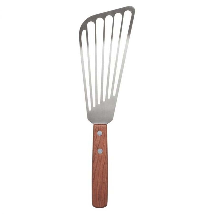 Spatulas, Fish, with Wooden Handle,6 - 1 EACH