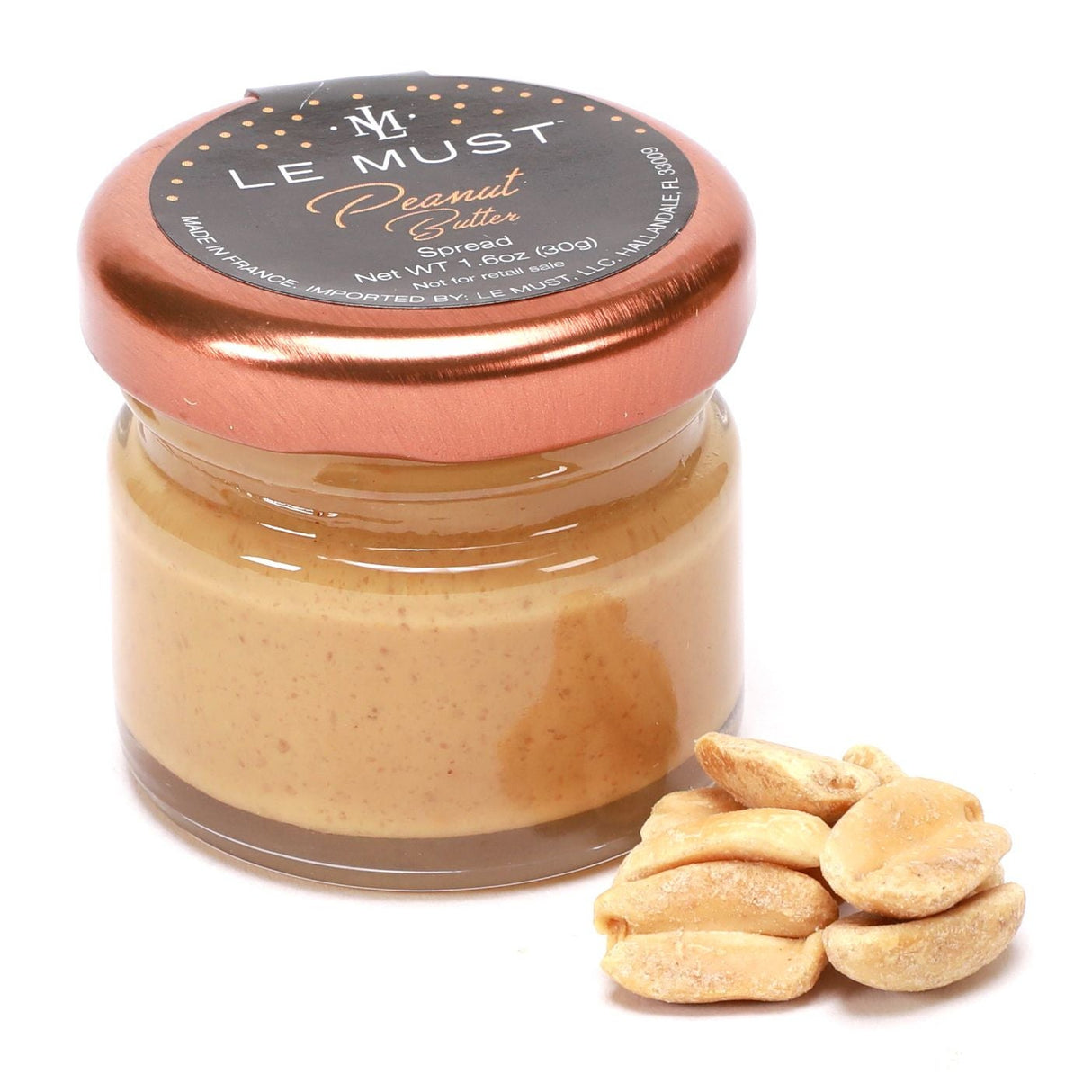 Peanut Butter, Room Service Glass Jars,80 - 1 OUNCE