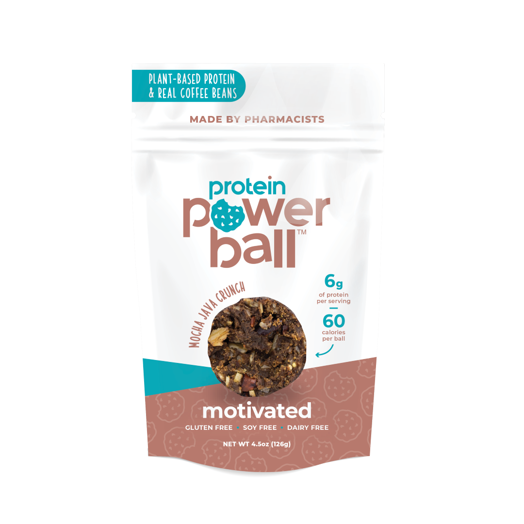 Snack Balls, Protein, Mocha Java Crunch,12 - 4.5 OUNCE