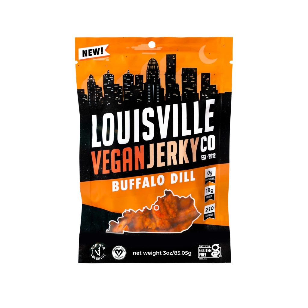 Jerky, Soy Protein, Buffalo Dill,10 - 3 OUNCE