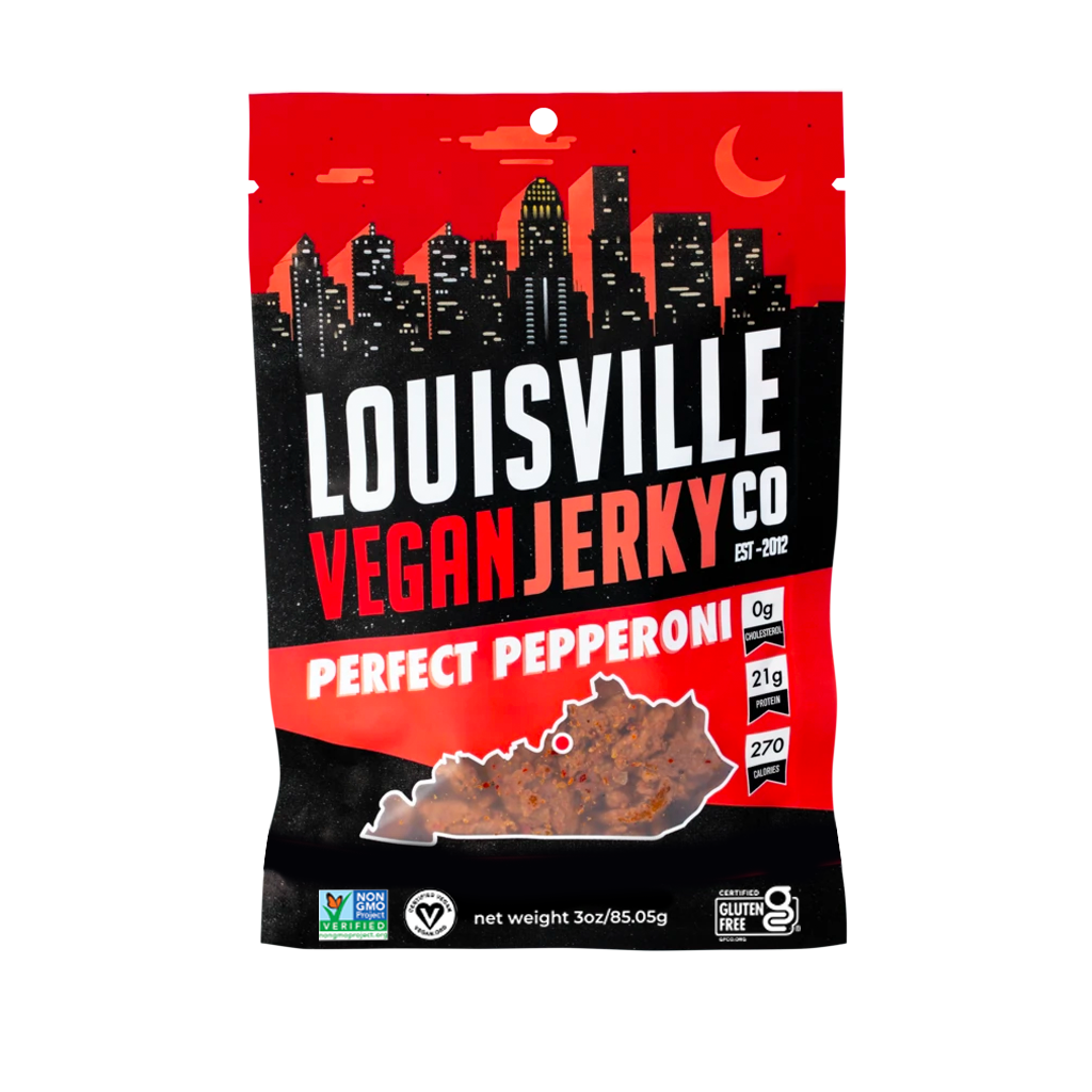 Jerky, Soy Protein, Perfect Pepperoni,10 - 3 OUNCE