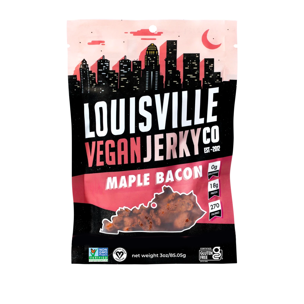 Jerky, Soy Protein, Maple Bacon,10 - 3 OUNCE