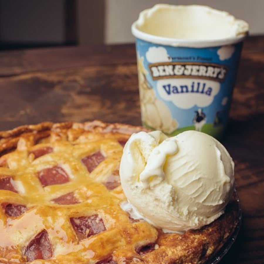 Ice Cream, Hard Serve, Vanilla, 1 Ounce,8 - 16 FLUID