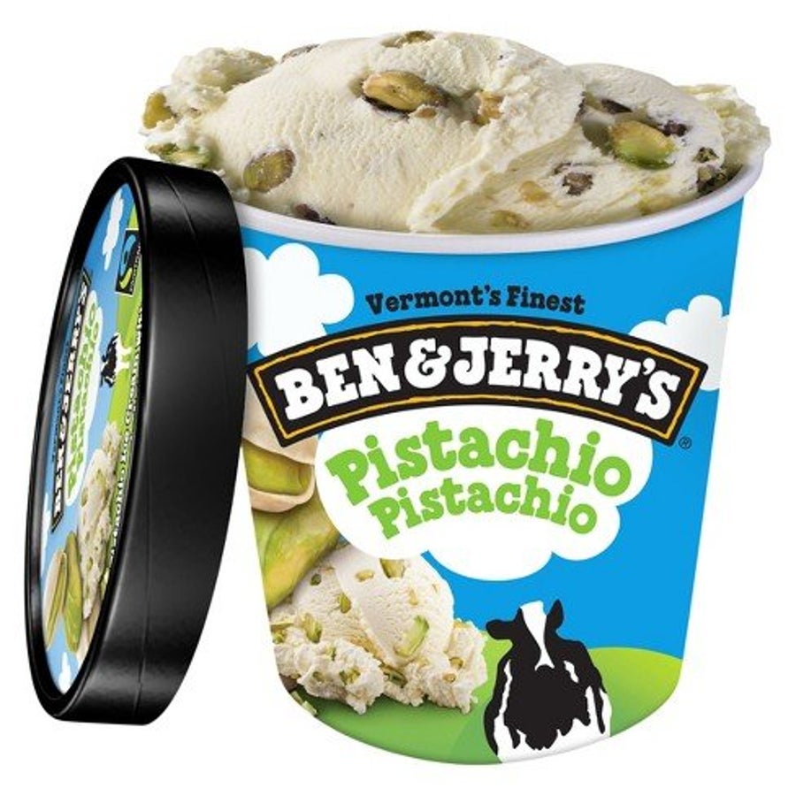 Ice Cream, Hard Serve, Pistachio Pistachio, 1 Ounce,8 - 16 FLUID