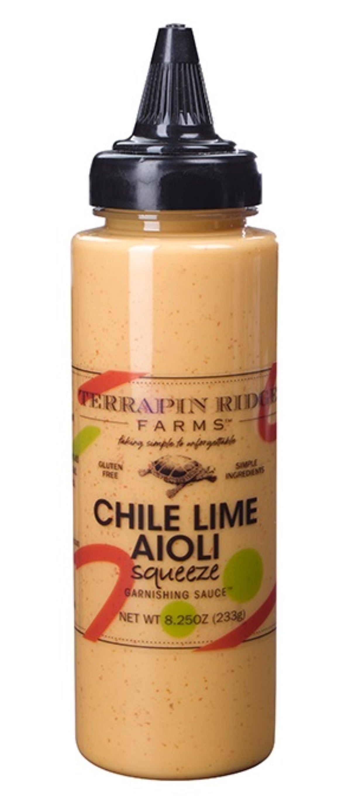Garnishing Sauce, Aioli, Chile Lime, Squeeze Bottle,12 - 8.25 OUNCE