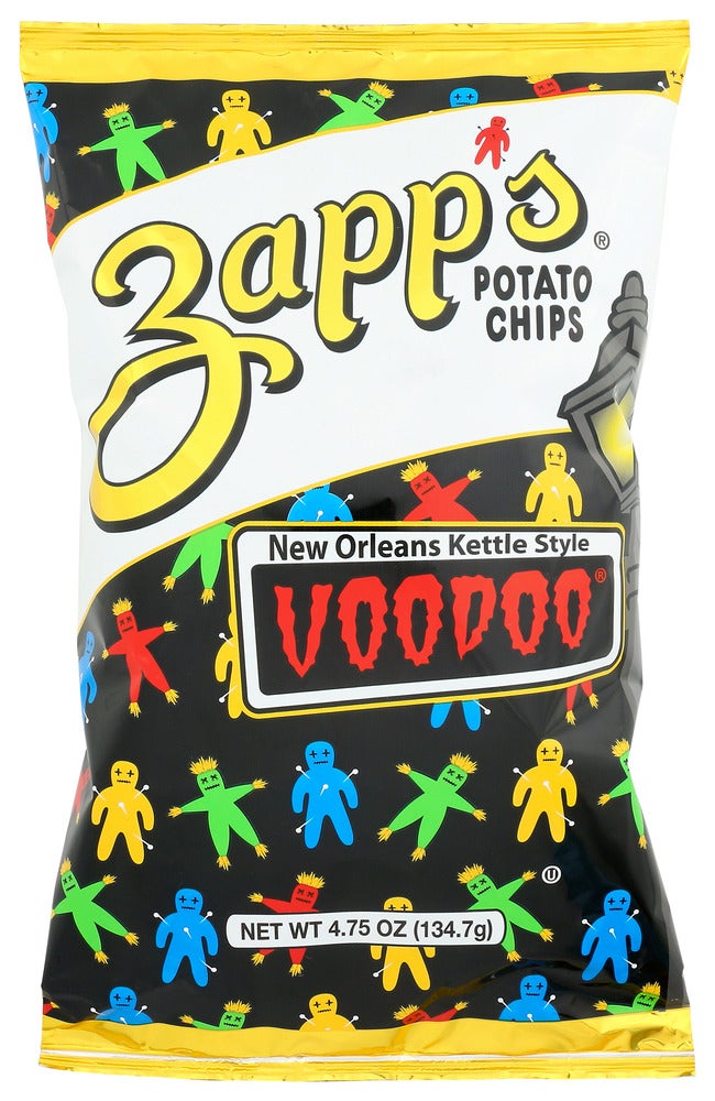 Chips, Potato, Kettle, Voodoo,12 - 4.75 OUNCE