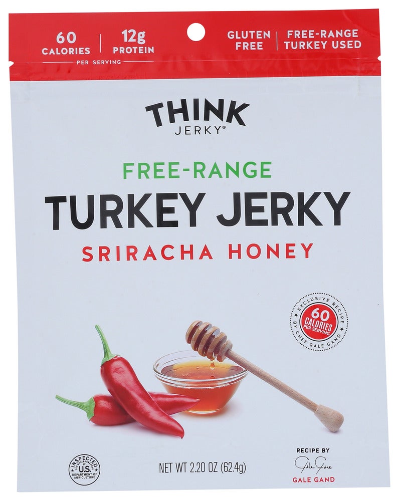 Turkey Jerky, Sriracha Honey, Pieces,8 - 2.2 OUNCE