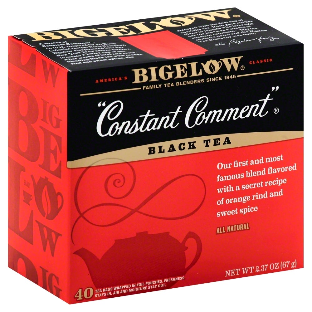 Tea, Black, Individually Wrapped with String,6 - 40 COUNT