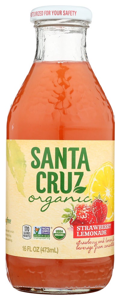 Juice, Strawberry Lemonade, Shelf-Stable, Glass,8 - 16 FLUID