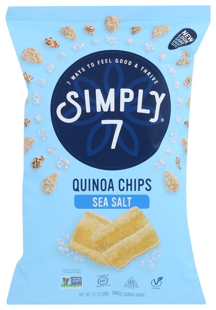 Chips, Quinoa, Sea Salt,8 - 3.5 OUNCE