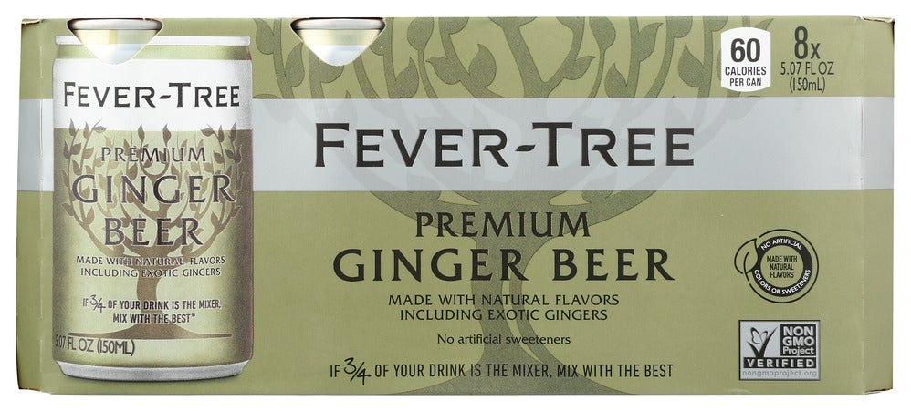 Soft Drinks, Ginger Beer, Single-Serve, Can, 5.07 Fluid Ounce,3 - 8 COUNT