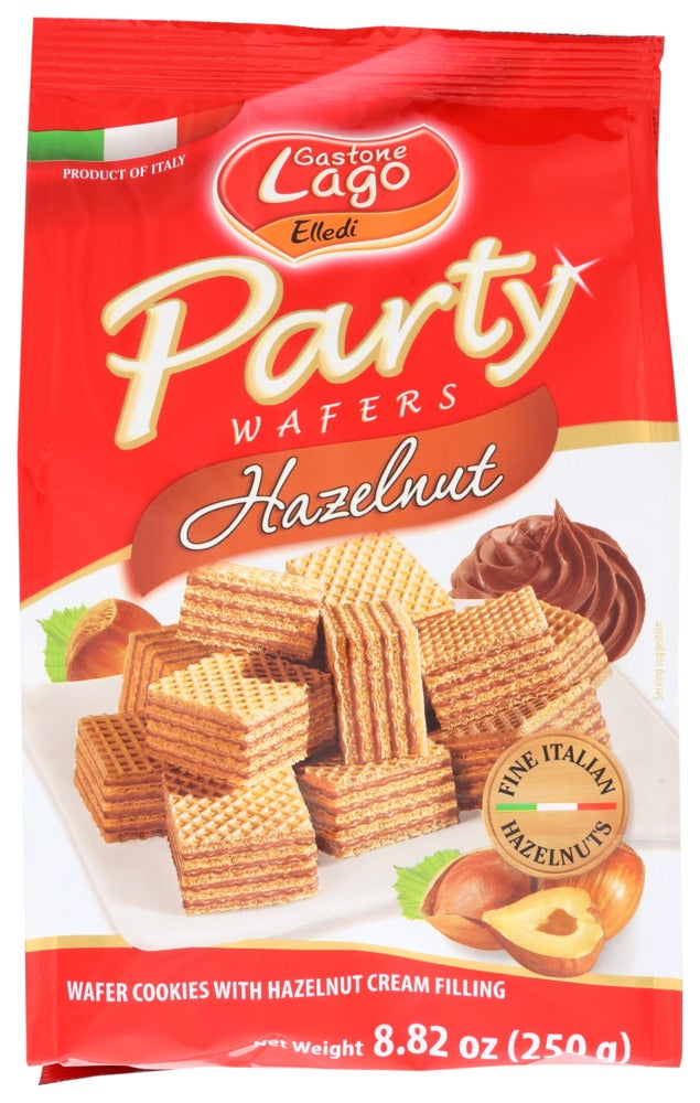 Cookies, Wafer, Hazelnut Cream Filled, Shelf-Stable,10 - 8.82 OUNCE