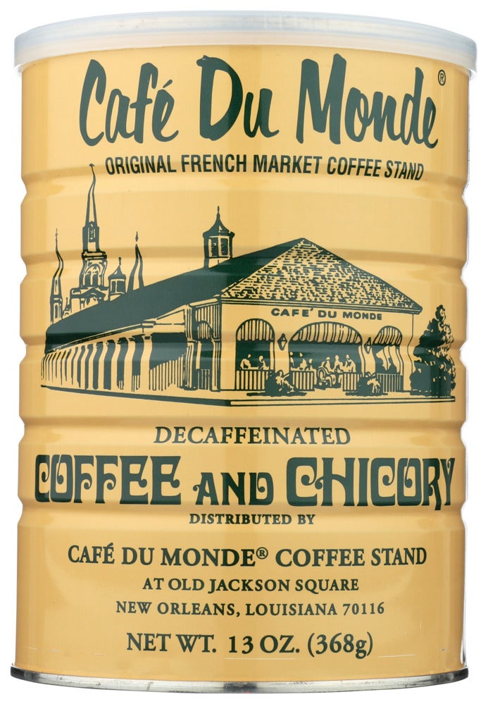 Coffee, Ground, with Chicory, Decaffeinated,12 - 13 OUNCE