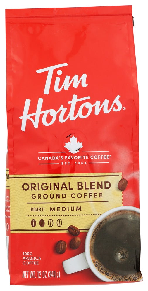 Coffee, Ground, Medium Roast, 100% Arabica,6 - 12 OUNCE