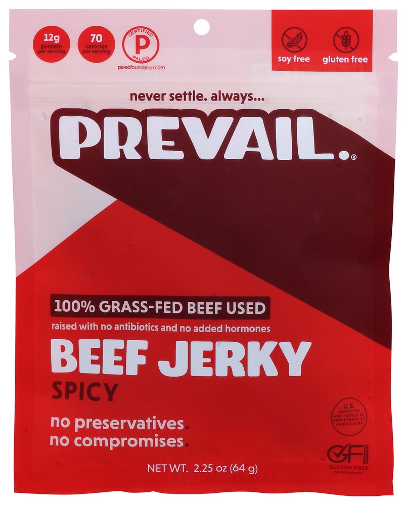 Beef Jerky, Spicy, Pieces,8 - 2.25 OUNCE