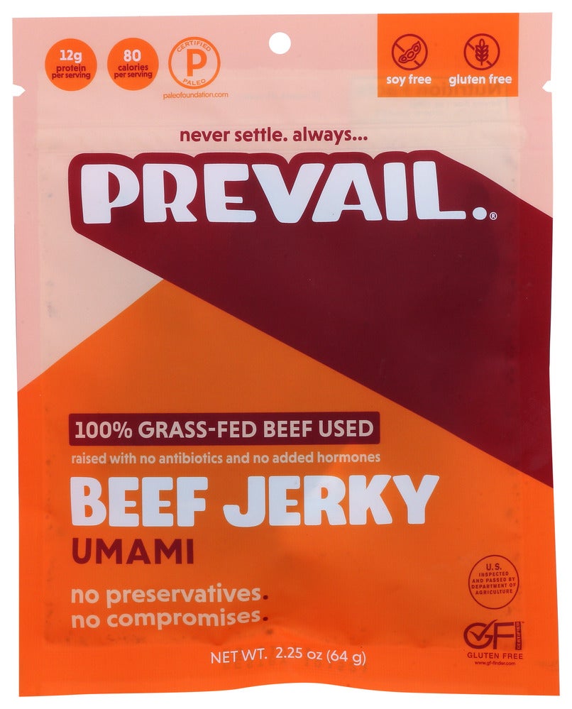 Beef Jerky, Umami, Pieces,8 - 2.25 OUNCE