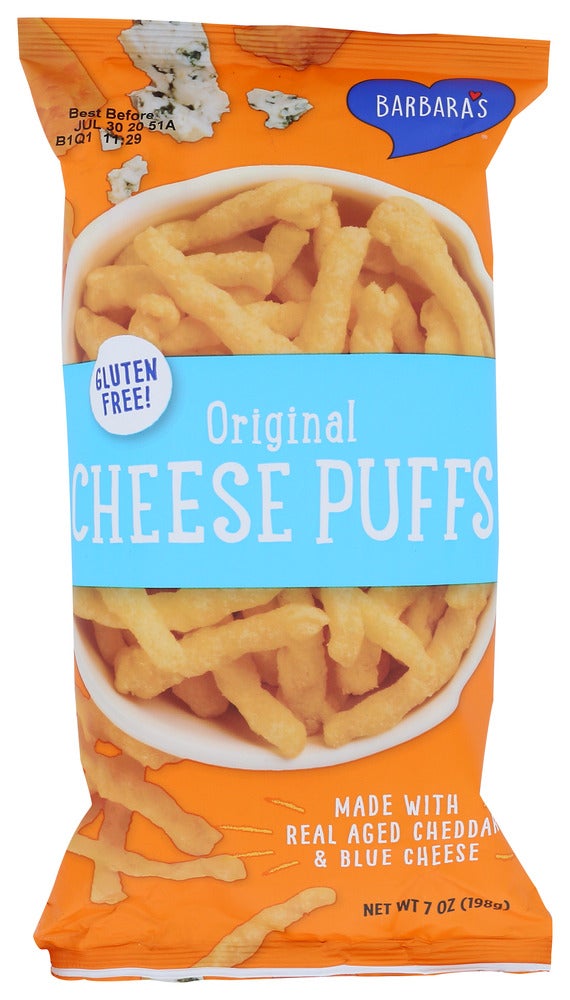 Snack Puffs, Cheese Puff, Original,12 - 7 OUNCE