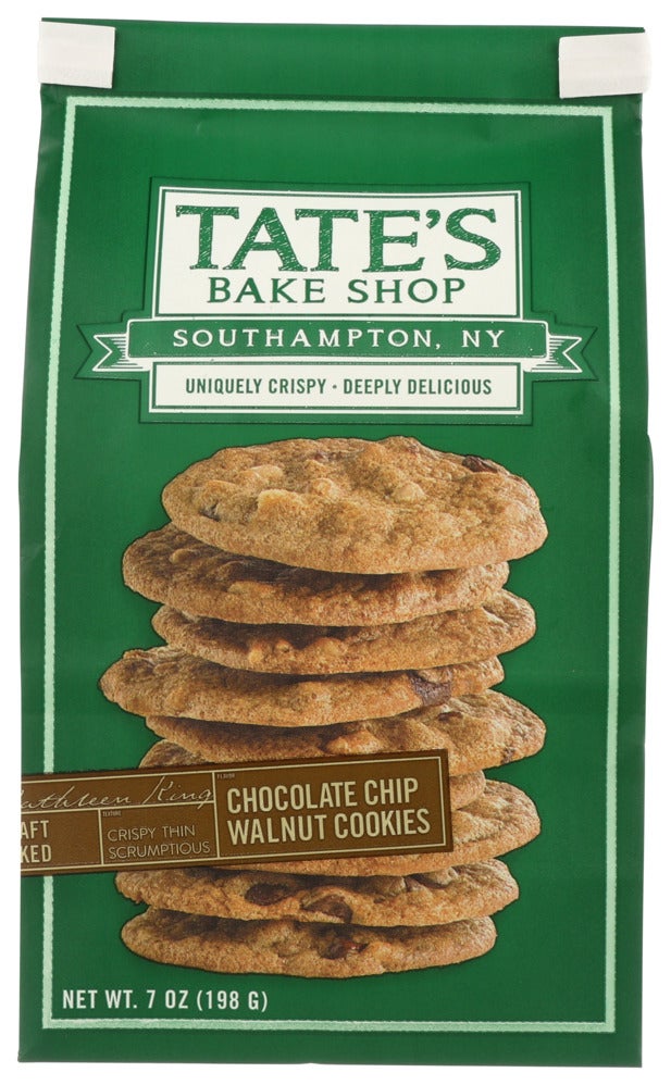 Cookies, Walnut Chocolate Chip, Crispy, Shelf-Stable,6 - 7 OUNCE