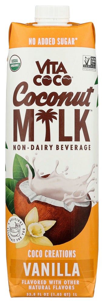 Milk, Coconut, Vanilla, Shelf-Stable,6 - 1 LITER