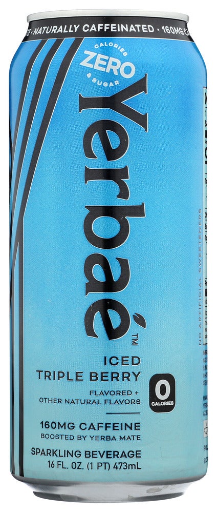 Tea, Yerba Mate, Sparkling Triple Berry, Single-Serve,12 - 16 FLUID