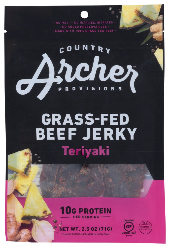 Beef Jerky, Teriyaki,12 - 2.5 OUNCE