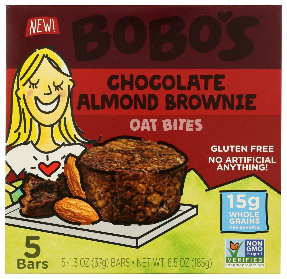 Oat Bites, Chocolate Almond Brownie, 1.3 Ounce,6 - 5 COUNT