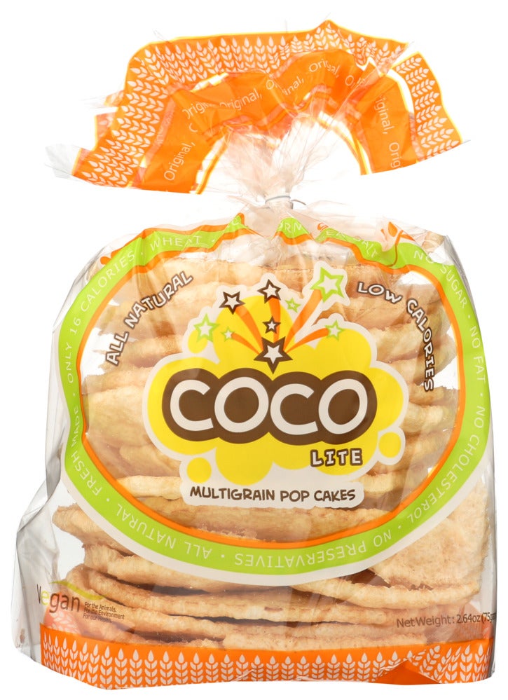 Snacks, Multigrain Pop Cakes, Original,6 - 2.64 OUNCE