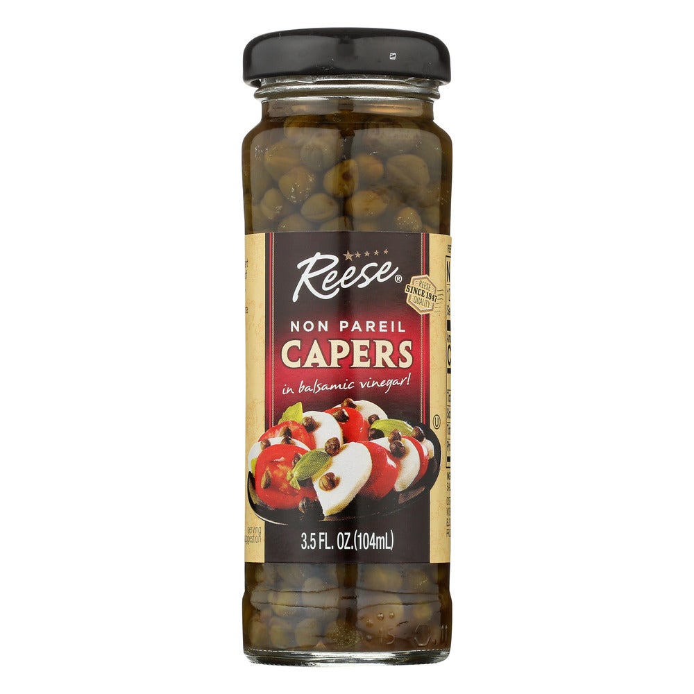 Capers, Non Pareil, in Balsamic Vinegar,12 - 3.5 FLUID