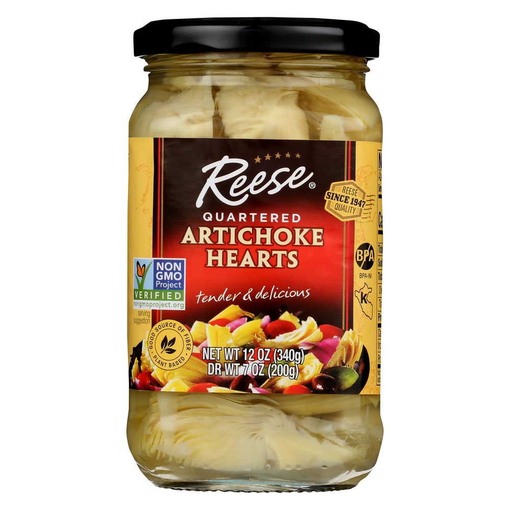 Artichoke Hearts, Quartered,12 - 12 OUNCE