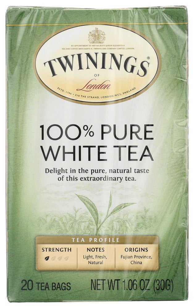 Tea, White, Individually Wrapped with String,6 - 20 COUNT
