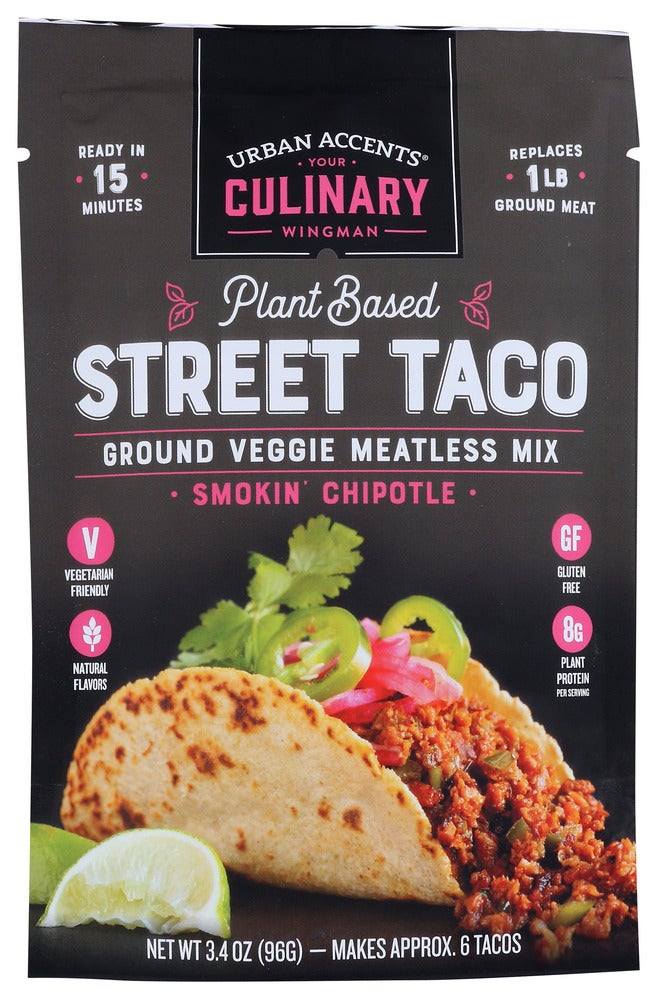 Veggie Crumbles, Street Taco, Plant-Based, Smokin' Chipotle,6 - 3.5 OUNCE