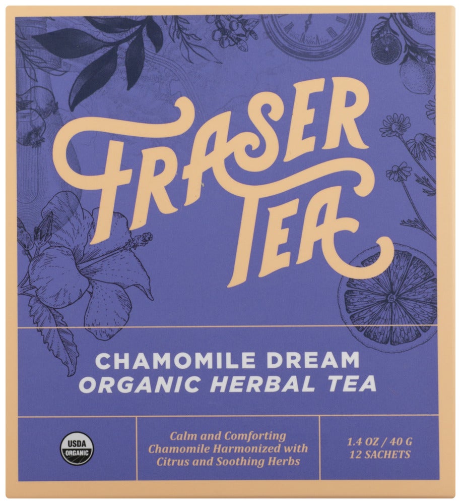 Tea, Herbal, Chamomile Dream, Individually Wrapped with String,6 - 12 COUNT