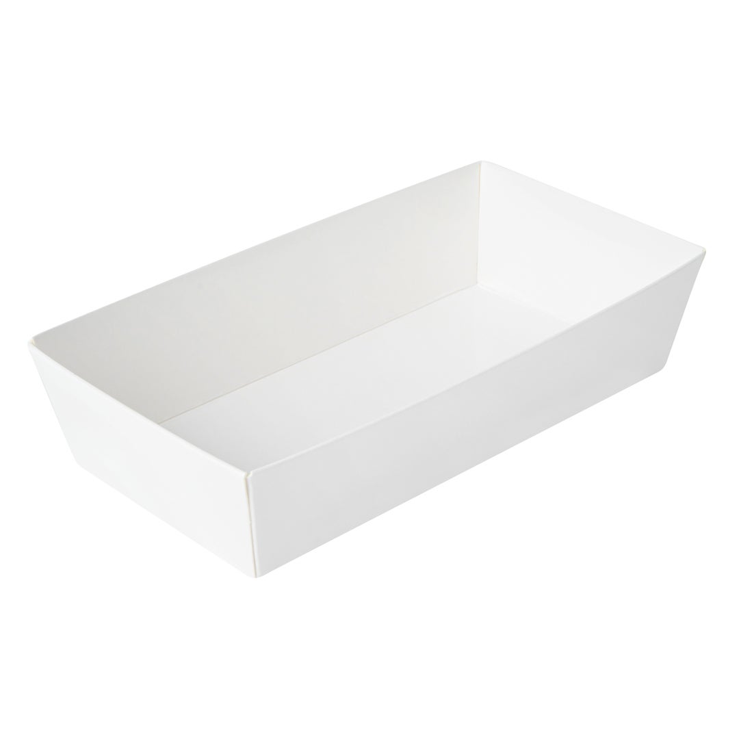 Containers, Sushi, 5.5 x 2.75 x 1.5 Inch, Paper, White, Rectangular,1 - 100 COUNT